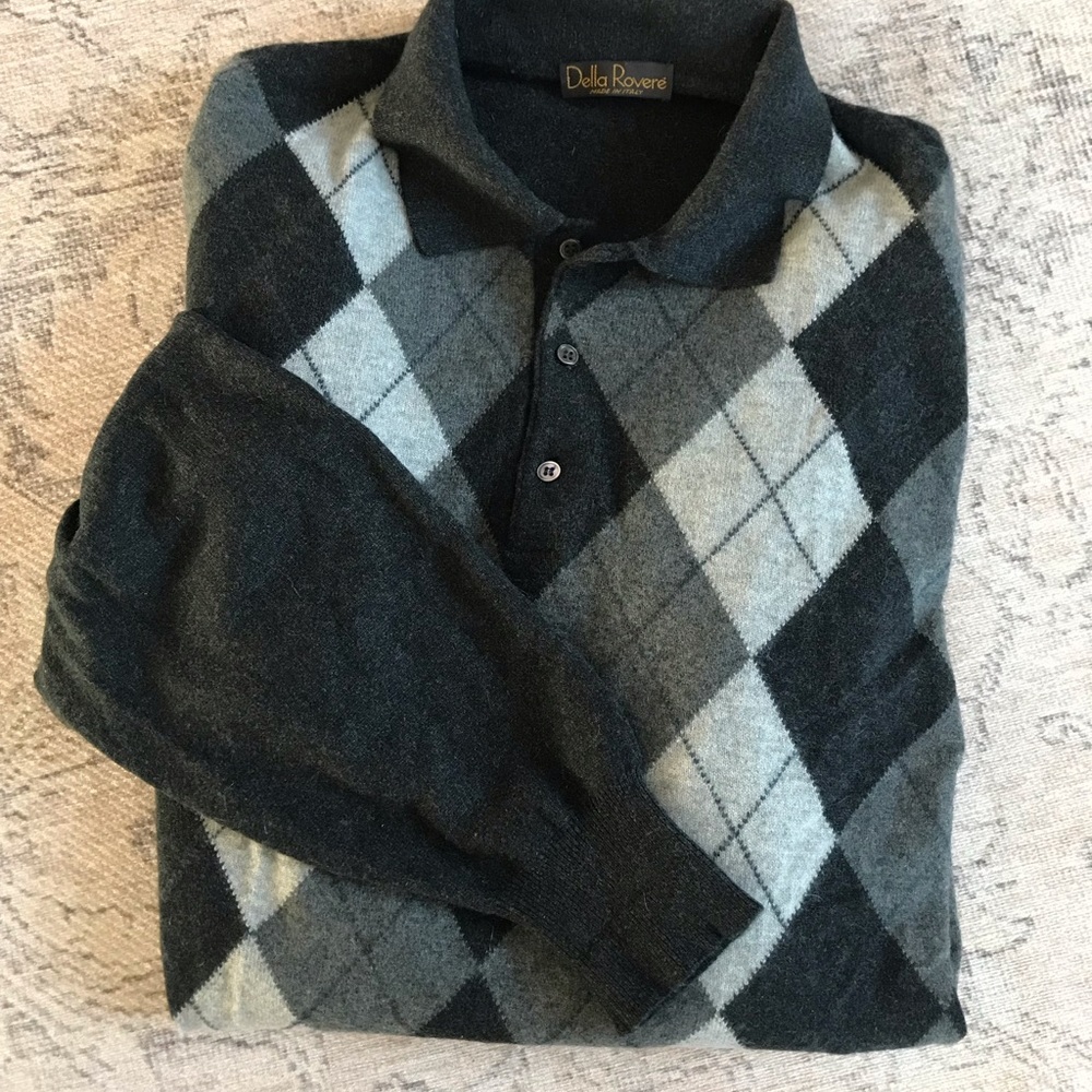 Della Rovere, men’s Cashmere sweater, XXL